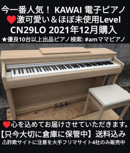 岡山〜福山〜兵庫〜鳥取市〜大阪まで配達無料！\n送料込み激可愛い 大人気の KAWAI 電子ピアノ CN29LO 2021年購入\nジモティーが一番安い！ジモティーが一番安い！⑧楽器