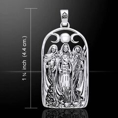 PeterStone: Triple Goddess Pendant SV925