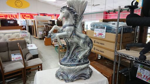 イタリア製｜ロココ調｜跳ね馬｜オブジェ｜花台