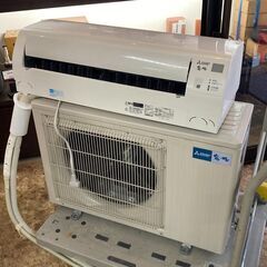2019年製 三菱 ルームエアコン 霧ヶ峰 14畳用 MSZ-GE4019S-W リモコン付き