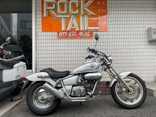 ★18万円！マグナ50 セル1 実働車　ホンダ　マグナ　AC13 アメリカン　原付