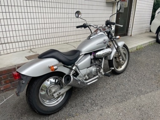 ☆18万円！マグナ50 セル1 実働車 ホンダ マグナ AC13 アメリカン 原付