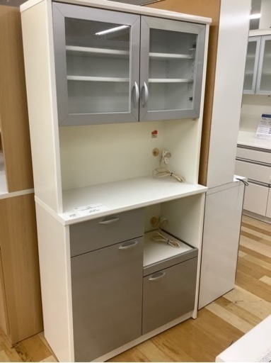 【トレファク ラパーク岸和田店】ユーアイ ２枚扉食器棚入荷しました。