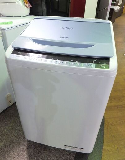 ◆HITACHI/日立◆全自動洗濯機　ビートウォッシュ　BW-V80A　8Kg　2017年製　動作確認済み　USED　USED