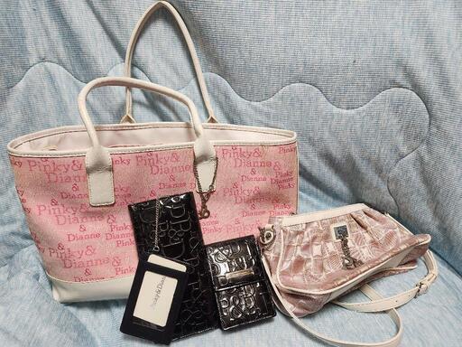 Pinky\u0026Dianne ピンキーアンドダイアン バッグ 長財布 煙草ケース