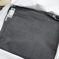 未使用保管品 1.8M×7.2M メッシュシート 10枚入 飛散防止 ブラック 足場 解体 塗装 札幌 北20条店