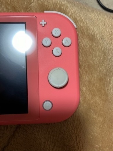 NintendoSwitchLightピンク Nintendo Switch Light カバーとフィルムと