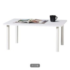 ニトリ家具 白テーブル 