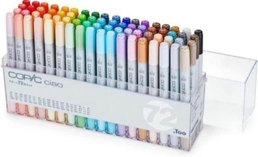 COPIC ciao スタート72色セット