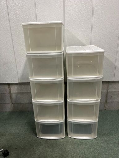 アイリスオーヤマ 衣装ケース 9個セット 収納ケース プラスチック製 幅38cm×奥行53cm×高さ28cm