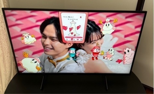 【決まりました】BRAVIA ブラビア　43型　SONY　4Kテレビ2020年製