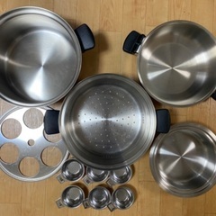 アムウェイ　クイーンクック６Lシチューパン＆インダクションレンジ