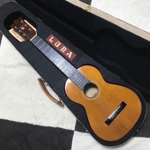 激レア ヴィンテージミニギター Luna MG50 本革ケース付