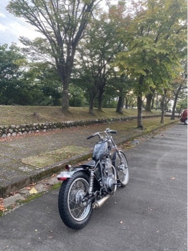 バイク YAMAHA SR400 チョッパーカスタム 2001年式