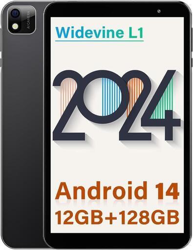【新品未使用】タブレット 8インチ Android14 Widevine 12GB+128GB