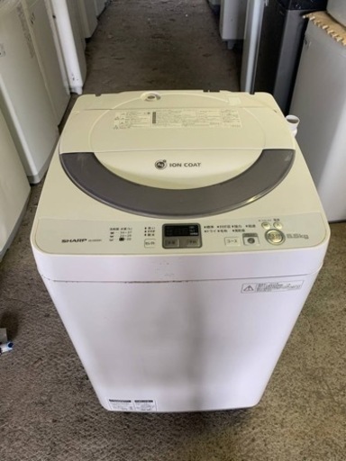 シャープ 全自動電気洗濯機 ES-GE55N-S