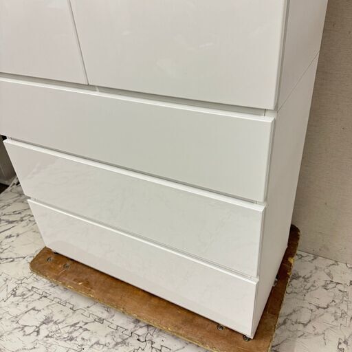 トレファク高槻店】取りに来れる方限定！【酒常木工】6段チェストです 