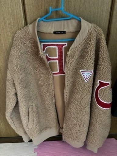 GUESS ボアフリース レディース