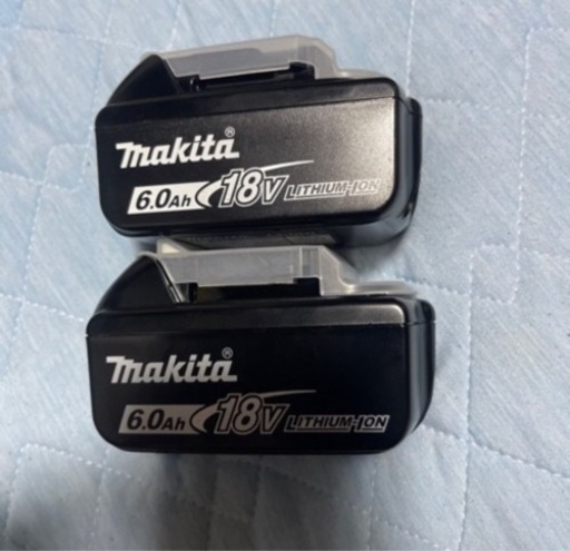 マキタ  バッテリー  BL1860B\n  2個セット  新品