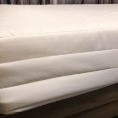 無印良品 MUJI 高密度ポケットコイルマットレス セミダブル スチール