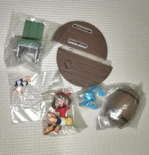 ポケモン リアルフィギュアコレクション ハルカとマナフィ