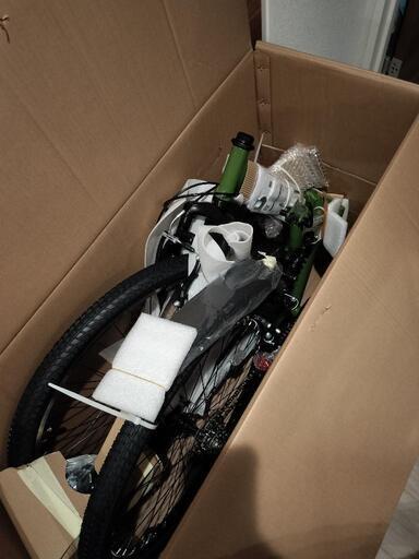 【新品・未使用】FIELD CHAMP MG-FCP266K 自転車 マウンテンバイク MTB 26インチ 折りたたみ 6段変速 Wサスペンション