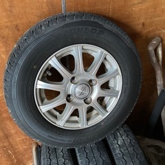 軽トラックのアルミホイールセットのサムネイル