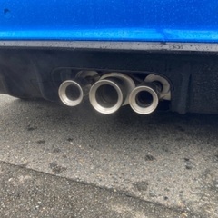 現行シビックTYPE R FL5 純正マフラー