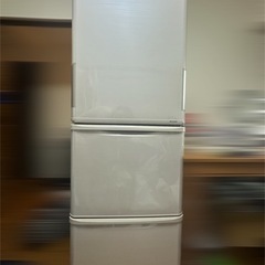 シャープ冷蔵庫 3ドア 製氷機能付き 2016年製