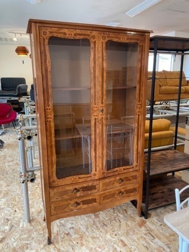 キュリオケース 食器棚　家具 収納家具 キャビネット