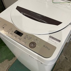 2021年製　シャープ　ES-GE6E 送料無料　家電 生活家電 洗濯機
