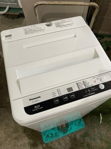 2019年製　Panasonic NA-F50B12J 送料無料　美品家電 生活家電 洗濯機