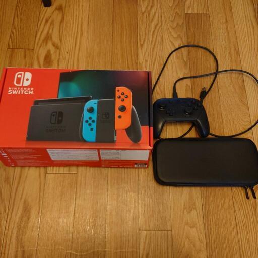 Nintendo Switch、コントローラ、ケース