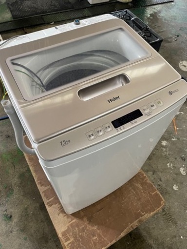 2021年製　ハイアール　7.5kg JW-LD75A 送料無料　家電 生活家電 洗濯機