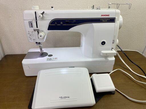 JANOME ジャノメ MODEL 767型 COSTURA 800HX 直線ミシン 職業用ミシン 手工芸 ハンドクラフト 裁縫道具 裁縫 48148-0-1