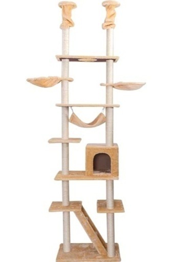 キャットタワーつっぱり式（新品•未開封）