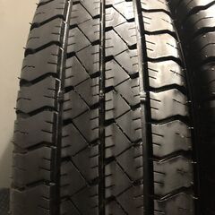 GOODYEAR CARGO PRO 195/80R15 107/105N LT 15インチ 夏タイヤ 4本 23年製 バリ溝 ハイエース キャラバン等　(VTG816) 