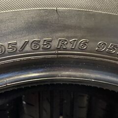 BS BRIDGESTONE NEXTRY 205/65R16 16インチ 夏タイヤ 4本 19年製 バリ溝 10系アルファード ヤリスクロス ティアナ等　(VTG817)