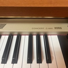 電子ピアノ　KORG C-660 88鍵盤　2005年製 電子ピアノ KORG C-660 88鍵盤 2005年製