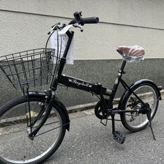 70）全車両格安販売‼️ 20インチ 変速 前後ショック付き ミニチャリ