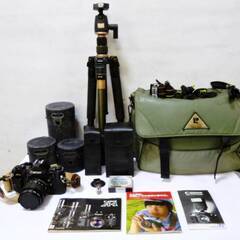 レトロ キャノン 35㎜フォーカルプレーンシャッター式 一眼レフカメラ