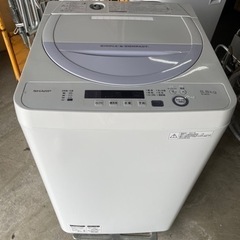 SHARP 洗濯機 ES-GE5A 5.5kg　2017年式 家...