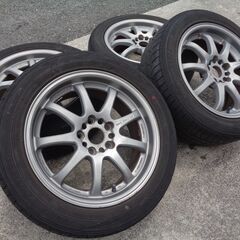 【アルミホイールタイヤ付き4本 WORK EMOTION XD9 17インチ】