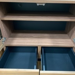 【軽トラ無料貸し出し】【ニトリ】【3枚扉レンジボード】【トレファク所沢店】 軽トラ無料貸し出し】【ニトリ】【3枚扉レンジボード】【トレファク