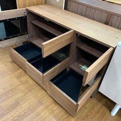 軽トラ無料貸し出し】【ニトリ】【3枚扉レンジボード】【トレファク