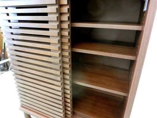 ニトリ　シューズボックス　80cm幅　ブラウン　靴箱　棚　茶色　モミジ ニトリ シューズボックス(モミジ2 80 MBR) 下駄箱 : ニトリ