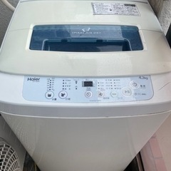 【報酬付き】【6/29まで出品】洗濯機 4.2kg