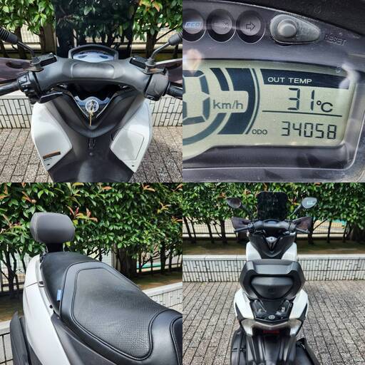 普通免許仕様もOK】トリシティ155ABS SG37J ローダウンシート バック