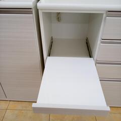 ☆ジモティ割あり☆ レンジボード 白 H205.5×D50×W120 クリーニング 