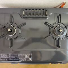 【糸島市内 送料無料】　パロマ Paroma LPガスコンロ IC-S87K-１L　2021年